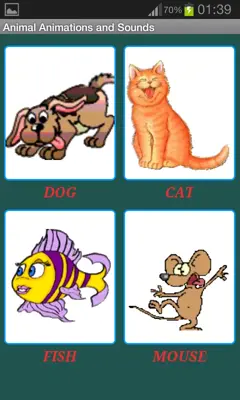 Animal Animations and Sounds android App screenshot 2